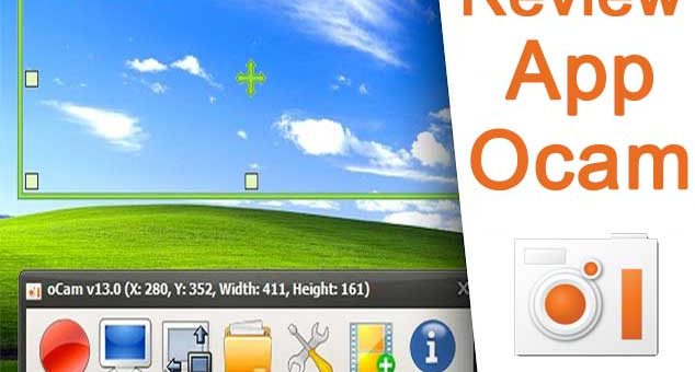 รีวิว App Ocam จับภาพหน้าจอ