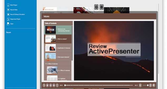 รีวิว APP ActivePresenter จับภาพหน้าจอ